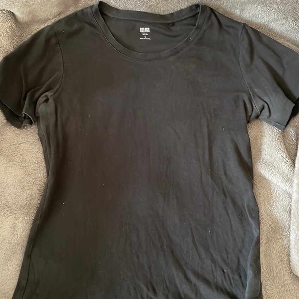 Long Short Sleeve T-Shirt Uniqlo